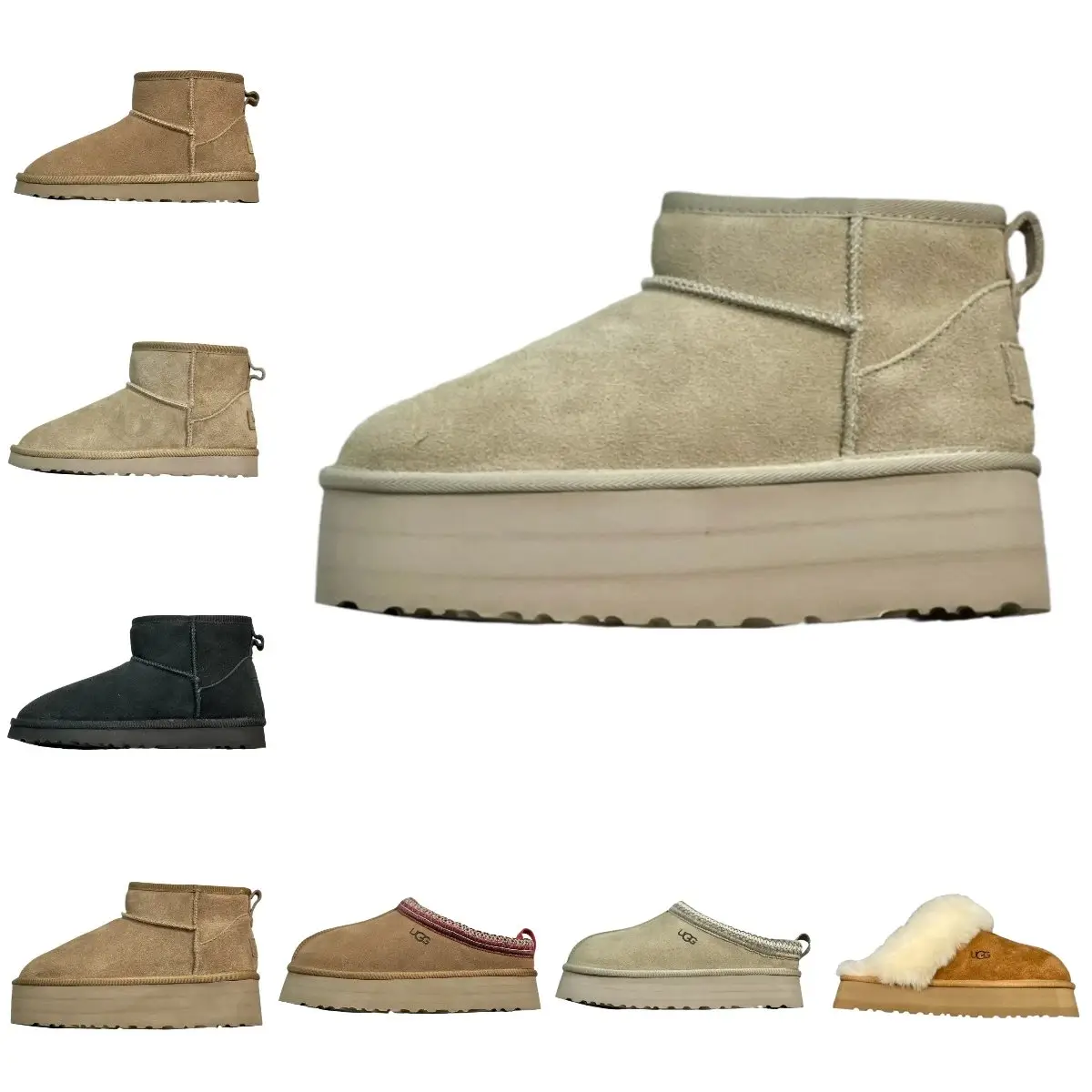 UGG Mini Platform Boots & Slippers 1