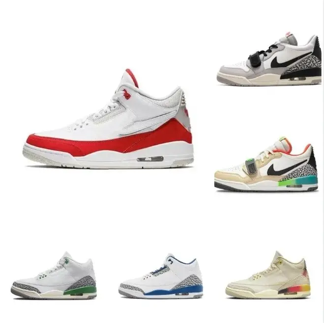 Nike Air Jordan 3 Retro Sneakers [UNC 1