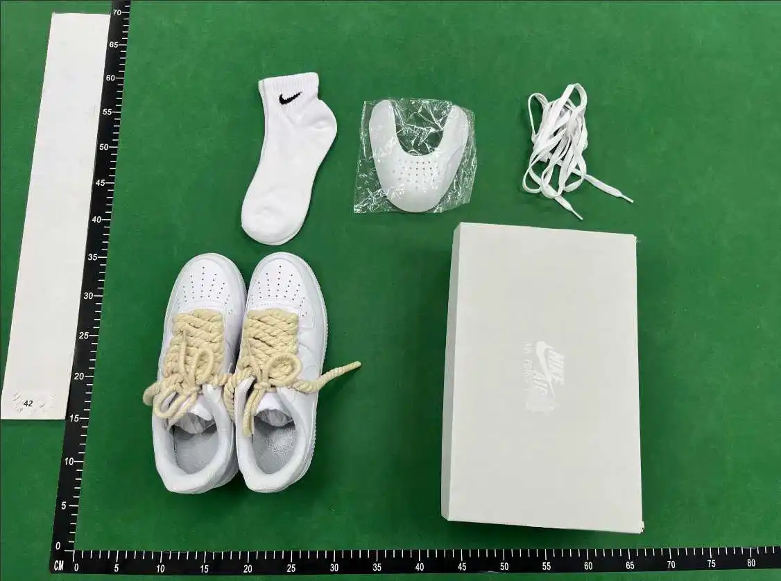 Nike AF1 Low AIR FORCE 1 twine shoelaces 4