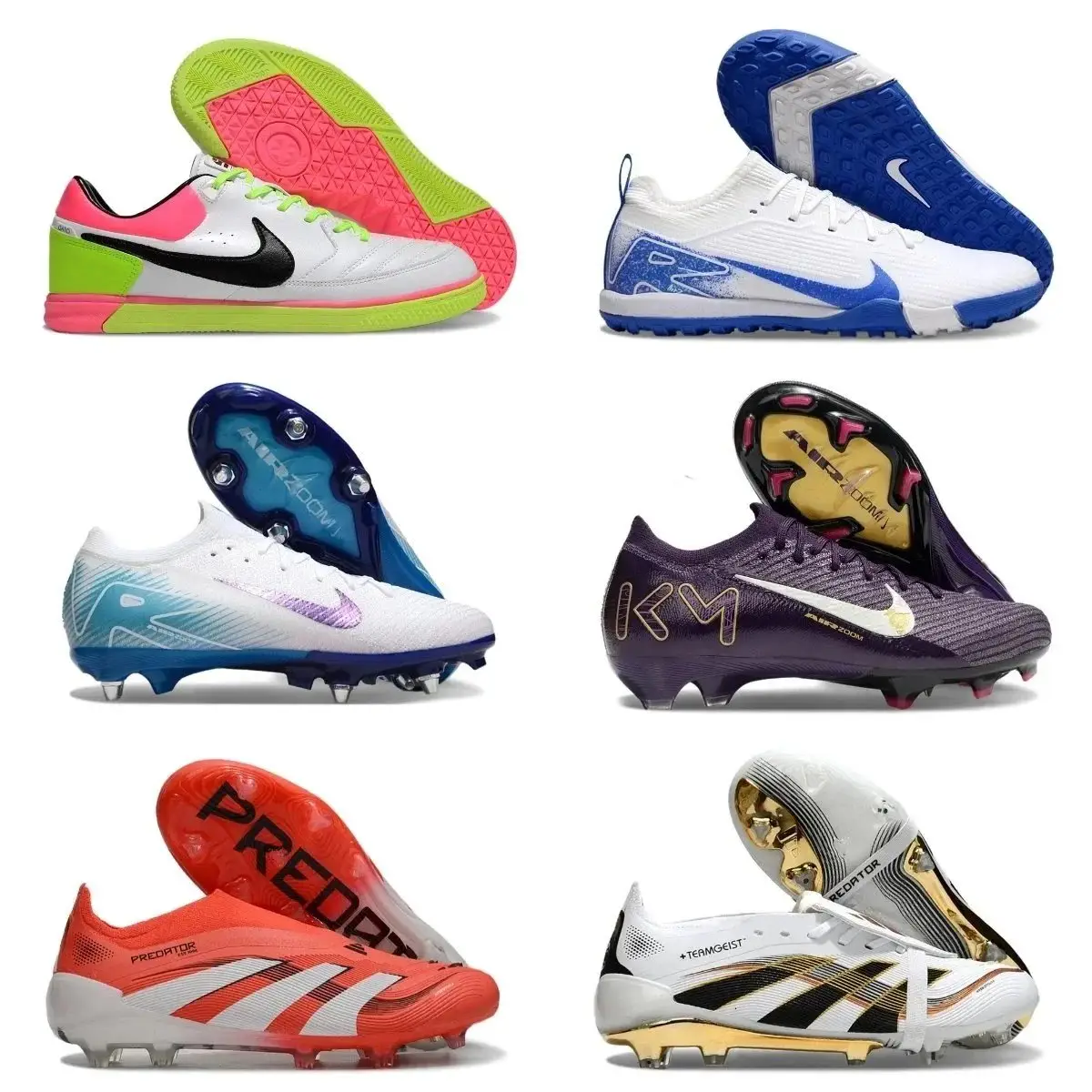 Nike and Adidas Football Boots [Multiple Models: Tiempo 1
