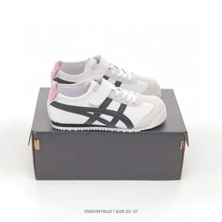 Onitsuka Tiger Mexico 66 Low-Top Kids Running Shoes [Sizes 22-37 4